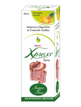 ACIDOZ XPRESS Syrup Pineapple Flavour